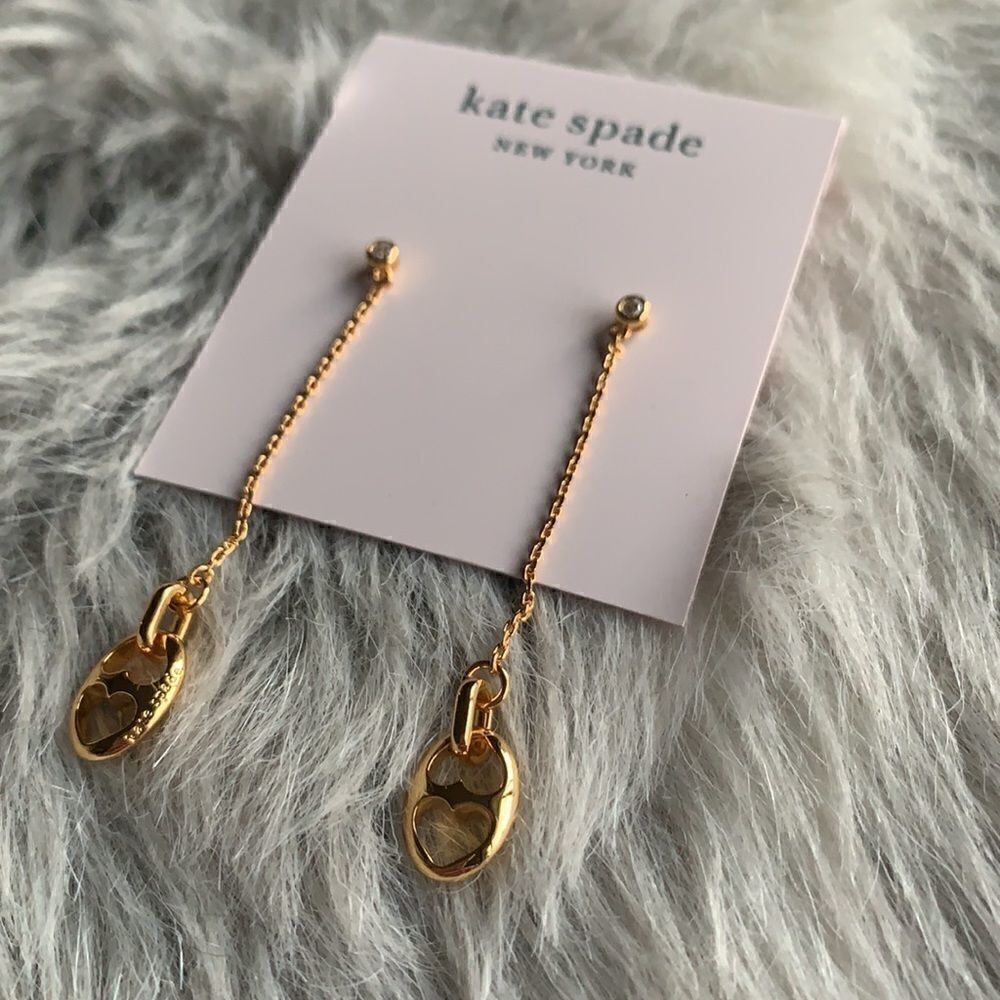 🆕Kate Spade Linear earrings L2  - Picture 3 of 5